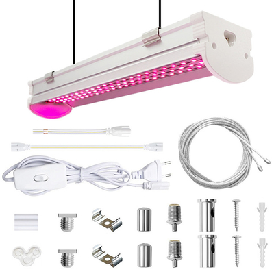 4ft 6ft 8ft Full Spectrum LED Light Strips V Shape Reflector LED Tube Grow Light