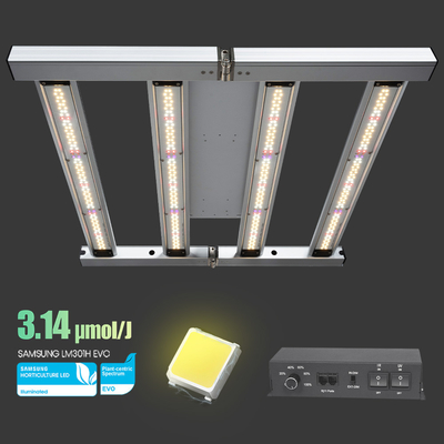 BAVAGREEN Plant Growing Kit 240W LM301H EVO Mint White UV IR LED Grow Light 80x80x180cm 1680D Grow Tent With Smart Fan