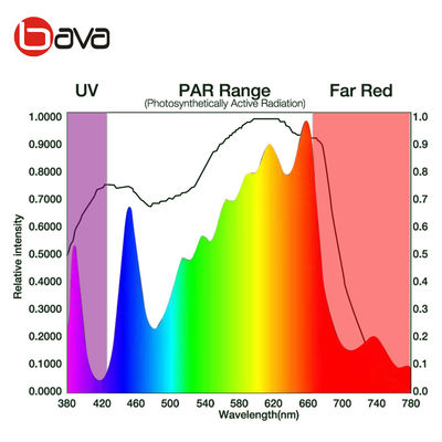 BAVAGREEN 120W Quantum Board Qb288 LM301H Dimmable LED Grow Light