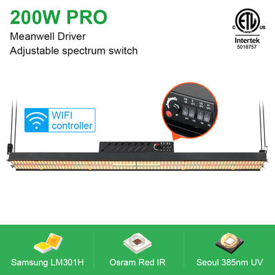 Samsung Lm301h 3000K UVB 200 Watt Full Spectrum LED Grow Lights 4x2