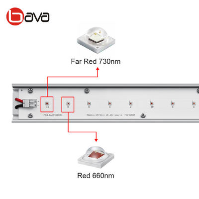 660nm 730nm Red Far Red  Bloom Booster Grow Light Bavagreen IR