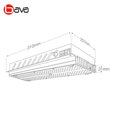 120W Epistar 3000k 5000k UV LED Quantum Board Sosen Driver