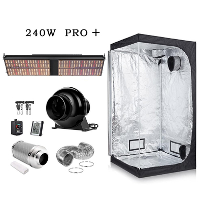 240w full spectrum 385nm 730nm Red 660nm mix samsung lm301h led grow light with 4 switches