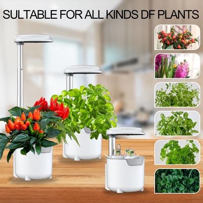 AC90V LED Hydroponic Growing System 0.75L Water Tank  For Garden