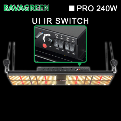 Bavagreen Horticulture WIFI LED Grow Light Quantum Board LM301H 240W 624 Umol/s