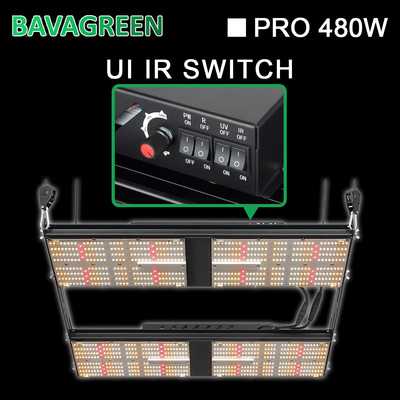 730nm 3000K 5000K 480W Led Grow Light 1248μmol/S Led Herb Grow Light
