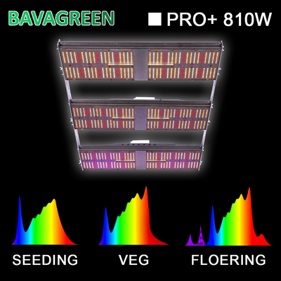2.65umol/J Full Spectrum LED Grow Lights 720w UVA UVB Supplemental Grow Lights