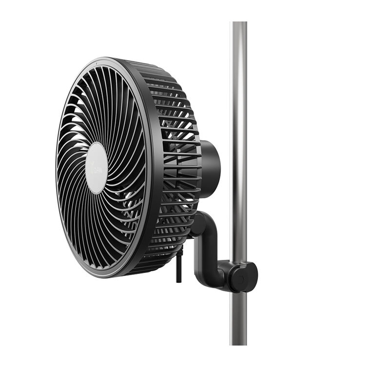 6 Inch EC Motor Clip on Fan 10 Speeds Powerful Sart Oscillating Fan for Hydroponics Grow Kit Ventilation Circulation