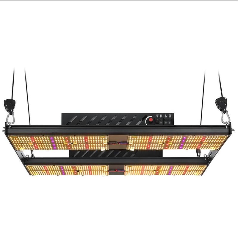 2.6umol/J 480W LED Grow Light SAMSUNG LM301H Board Aluminum Heatsink