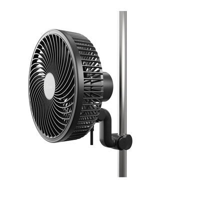 6 Inch EC Motor Clip on Fan 10 Speeds Powerful Sart Oscillating Fan for Hydroponics Grow Kit Ventilation Circulation